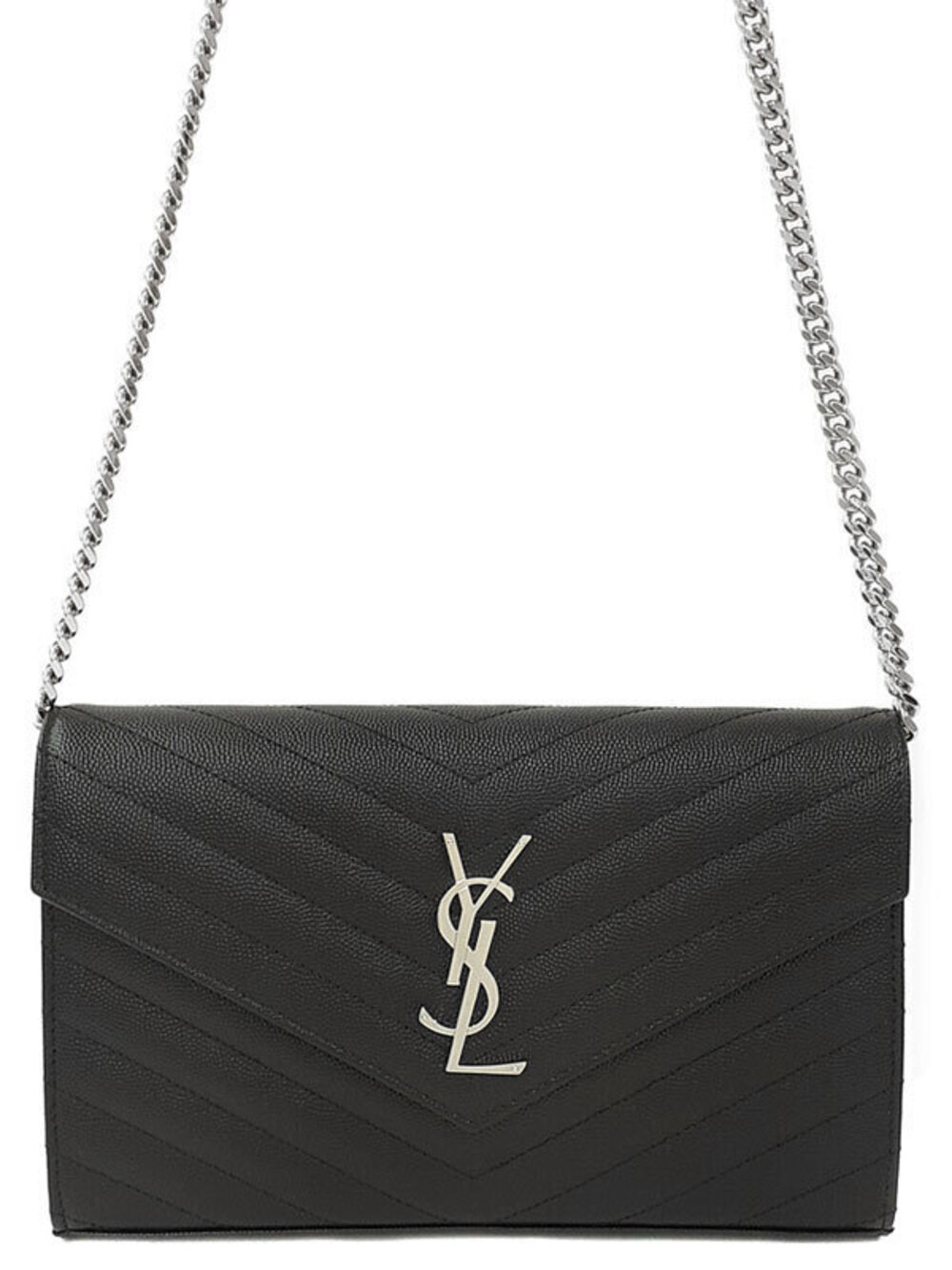 SAINT LAURENT PARIS Saint Paris Cassandra Chain Wallet
